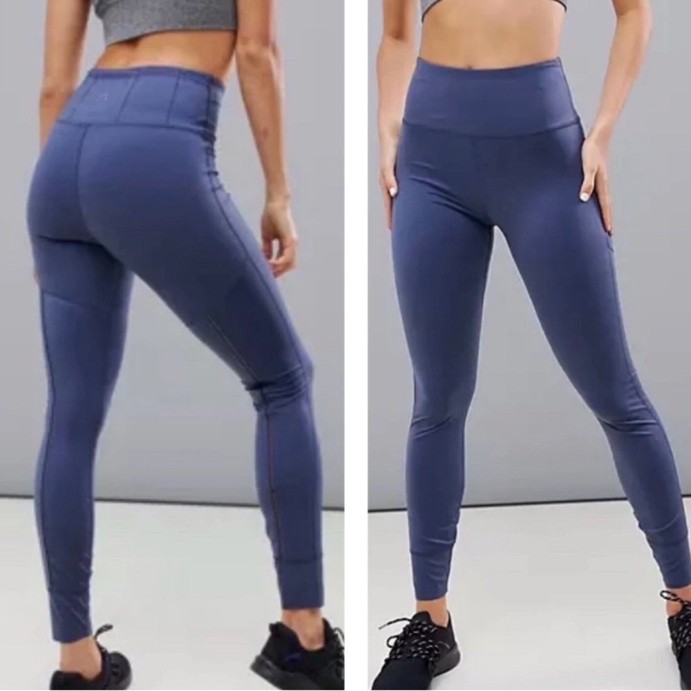 VARLEY REVOLVE Women’s Small Blue GAINES Legging Tight Back Seam High Waist
